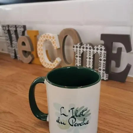 아파트 L'ilot Du Perche: Cosy Avec Jardin 벨렘므